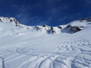 Powder turns in St Anton Feb 2018