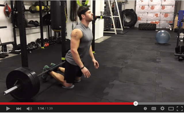another exercise for strengthening the hamstrings to avoid injuries while skiing