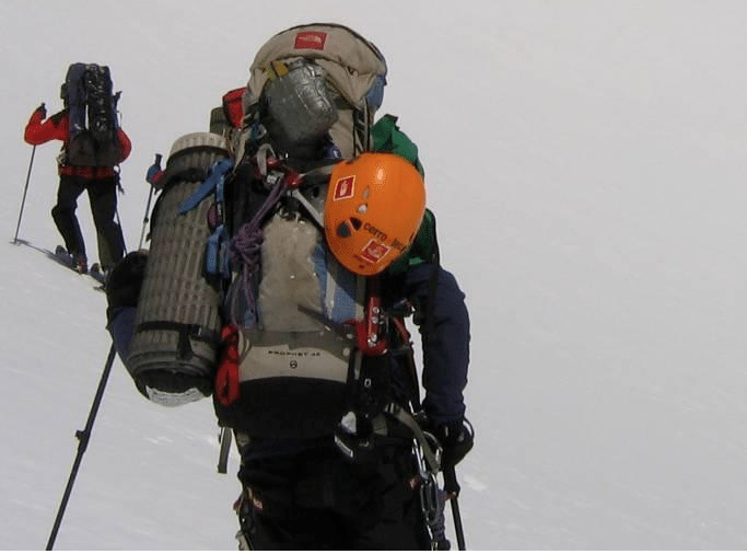 You won't need to carry quite as much kit as this for your BASI level 3 mountain safety