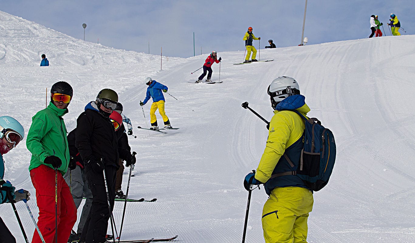 Becoming a ski instructor takes time