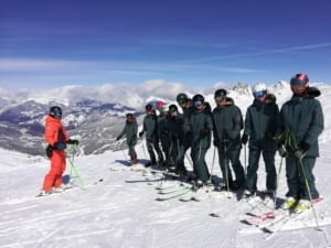 ski instructor level 4 training in St Anton