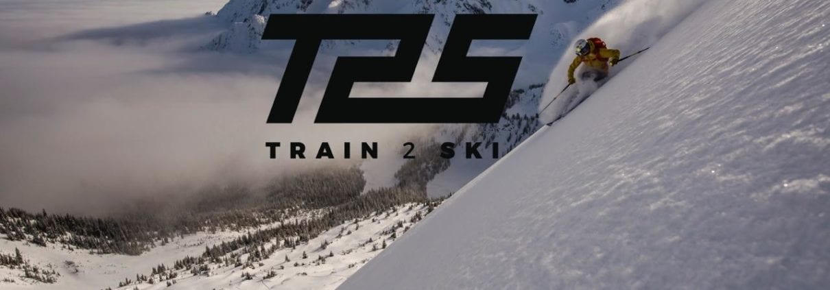 Train2Ski Banner for ski fitness
